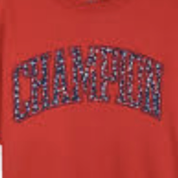 Champion red Crew Neck Short Sleeve star Graphic T-Shirt unisex S - Picture 3 of 14